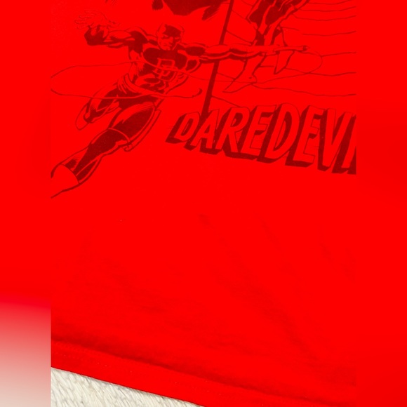 Marvel Daredevil Red T-shirt size L - Picture 3 of 3